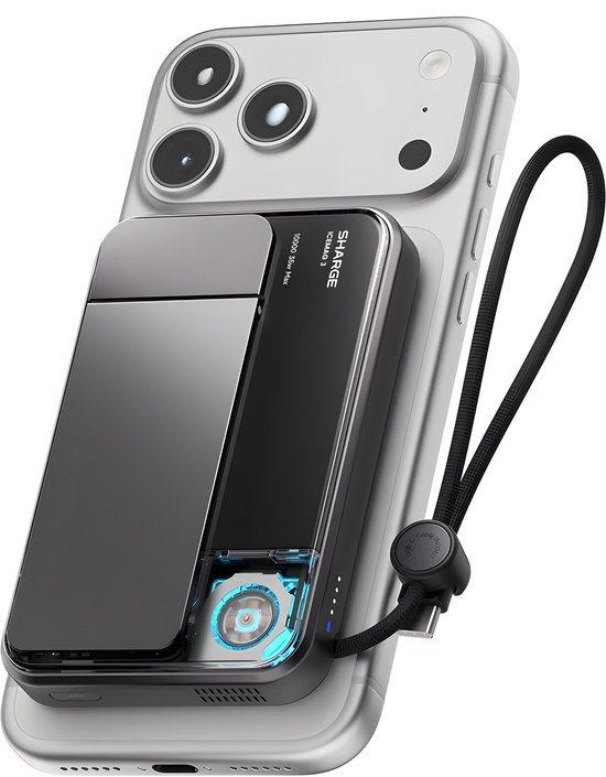 SHARGE ICEMAG 3 Powerbank Qi2.2 10000mAh- 35W - MagSafe - SHARGE - €89,00