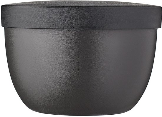 Pot à collation noir Mepal Ellipse.