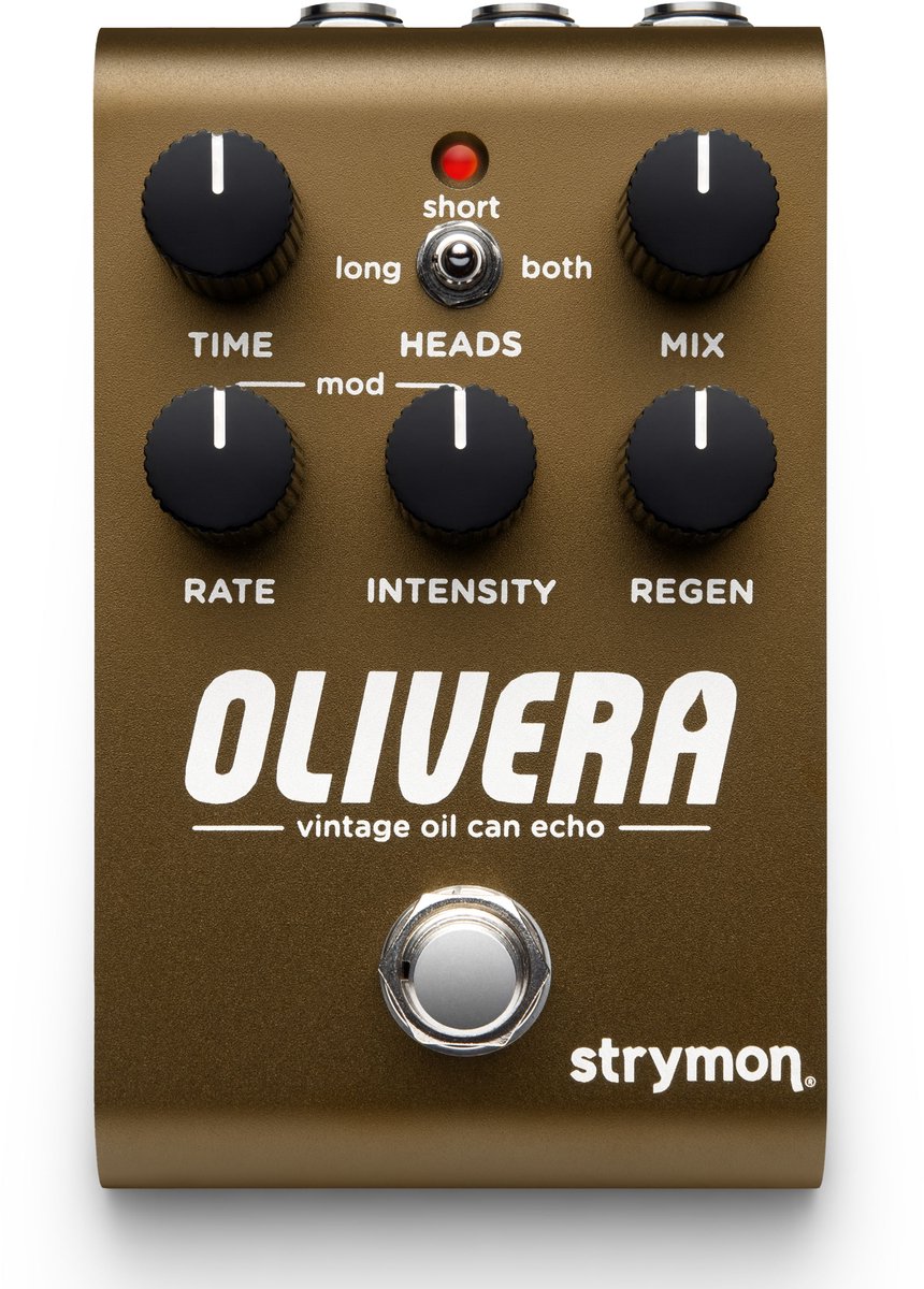 Strymon Olivera - Oil can echo - Grijs