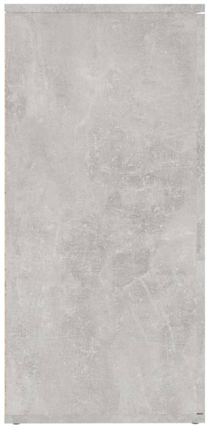 vidaXL Buffet 160x36x75 cm aggloméré gris béton