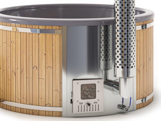Luxe FinnTherm Stockholm Hottub (Ø 180 x H 110 cm) - Luxe - €9.999,00