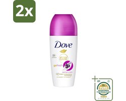 Dove Deodorant Roller - Go Fresh Açai Bes - 50 ml - Voordeelverpakking - 2 stuks - Dove - Açai Berry