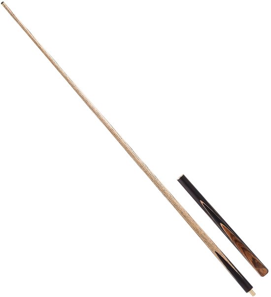 Snooker- en poolkeu - Set - Lengte 145 cm - Gewicht 540 g - Verlengstuk - Lederen Tip - Aluminium Koffer - Handdoek — afbeelding 5