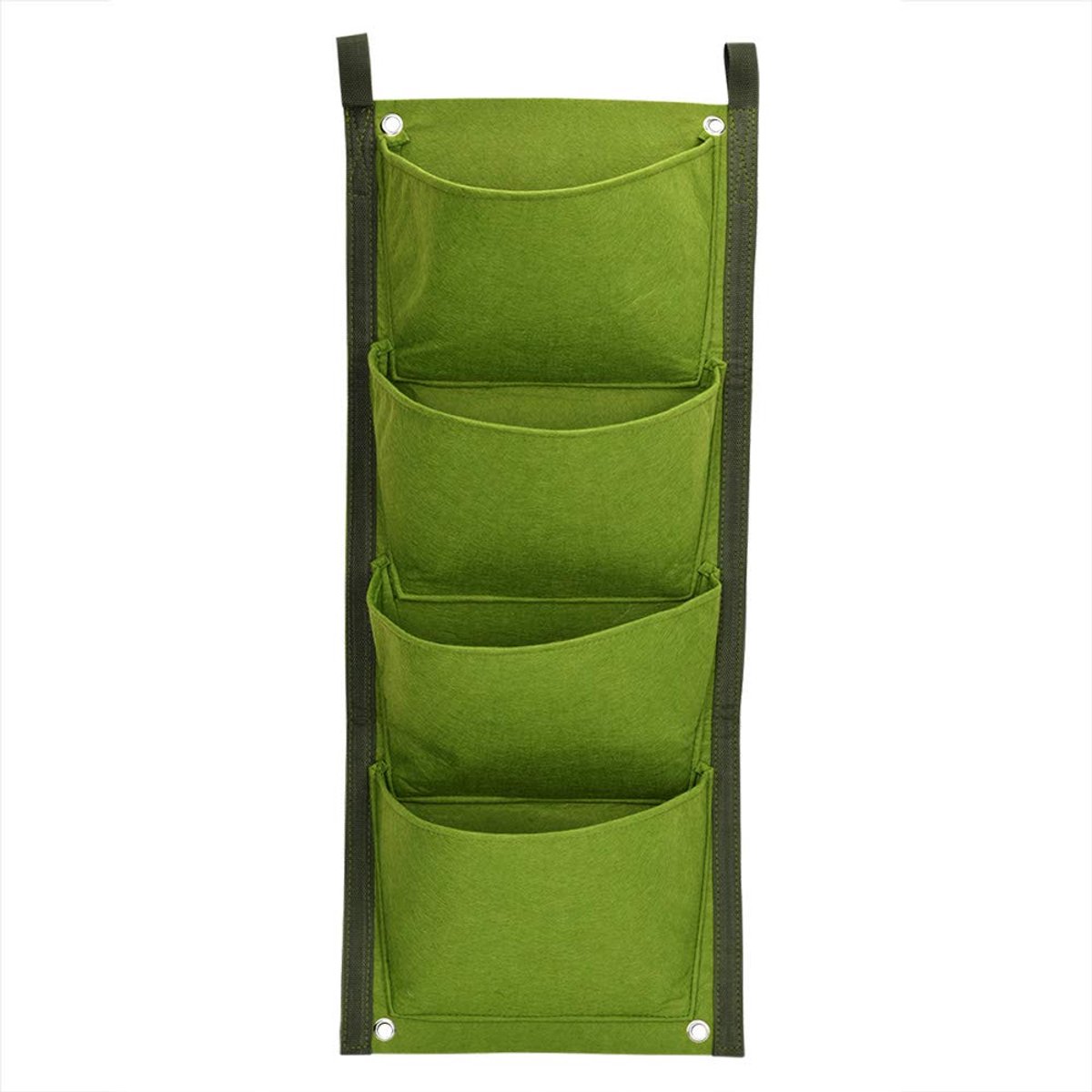 Unyqoos® Set van 4 verticale plantenzakken voor binnen- en buitentuinen