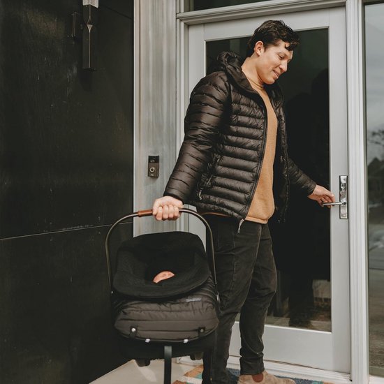 Voetenzak voor babyautostoeltje - Weerbestendige en universele pasvorm - Antislip achterkant en eenvoudige magnetische sluiting — afbeelding 3