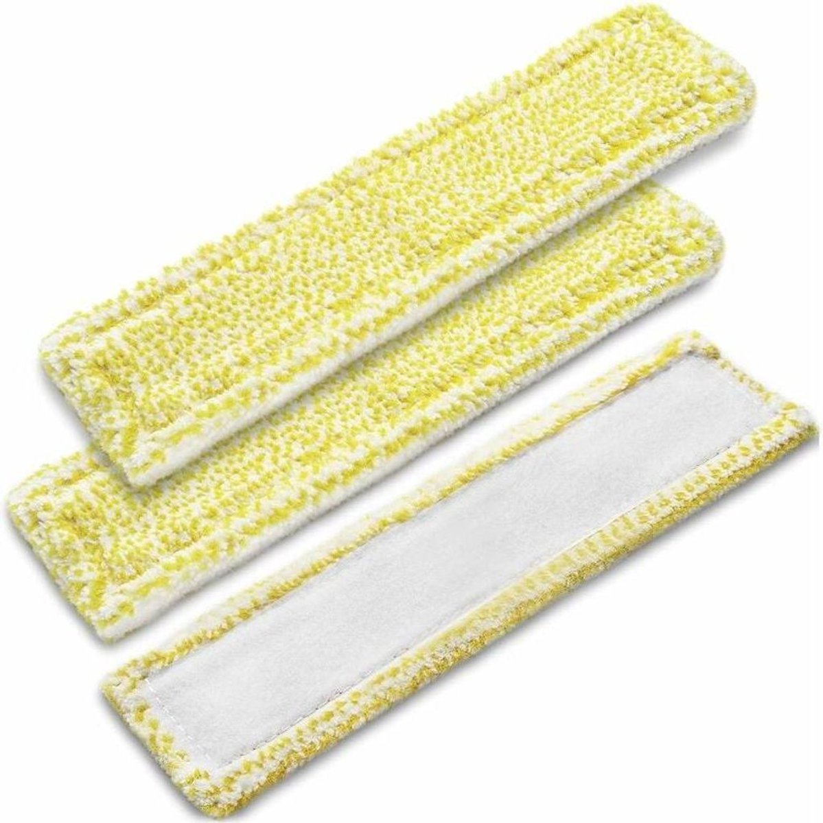 Set van 3 vervangende microvezelpads – Geschikt voor Kärcher WV2 WV5 Lefou raamstofzuigers
