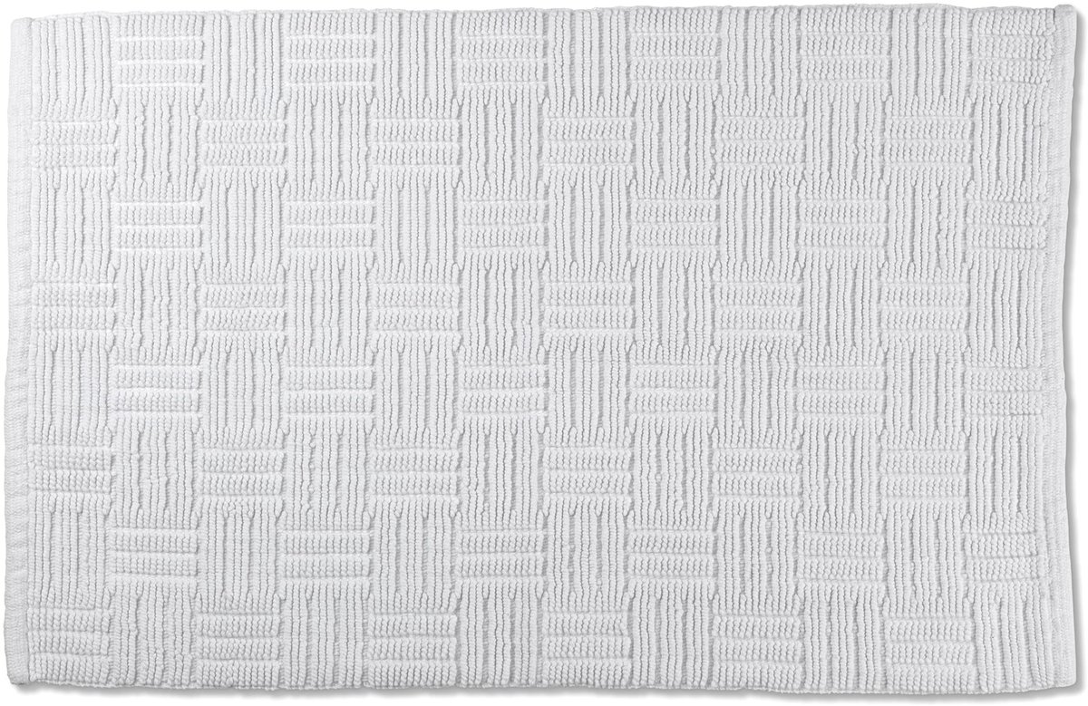 Unyqoos® Zachte katoenen badmat met antislip en geschikt voor vloerverwarming