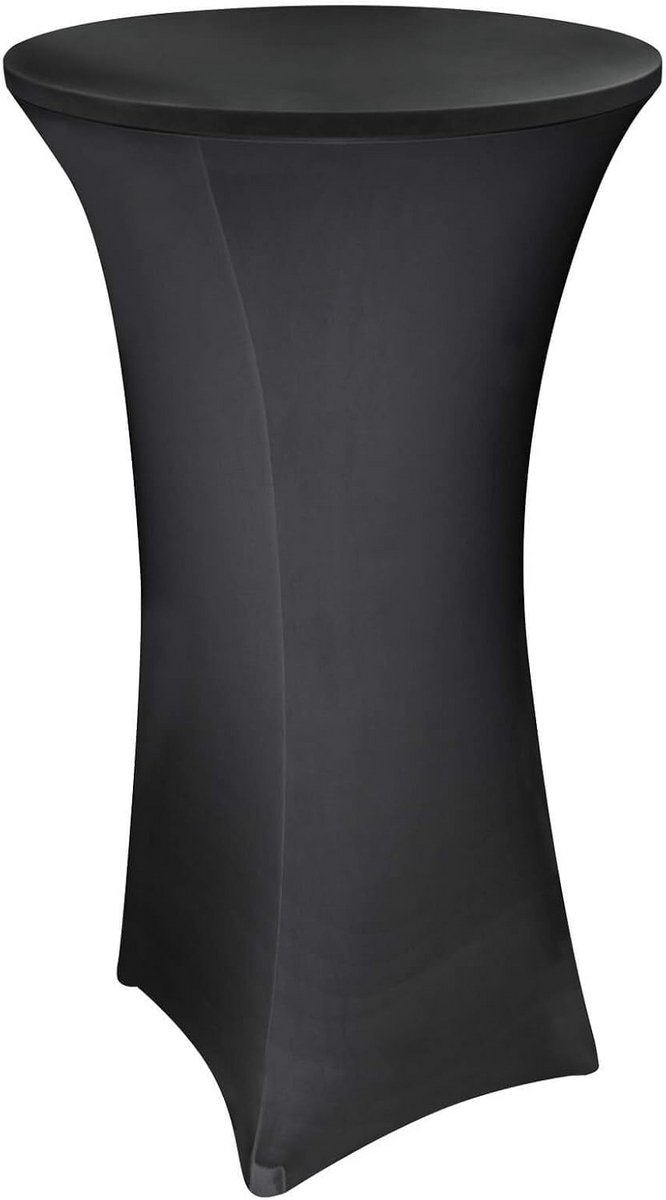 Stretch Tafelhoes voor Bistrotafel/Statafel - Geschikt voor tot Ø 80 cm - Antraciet
