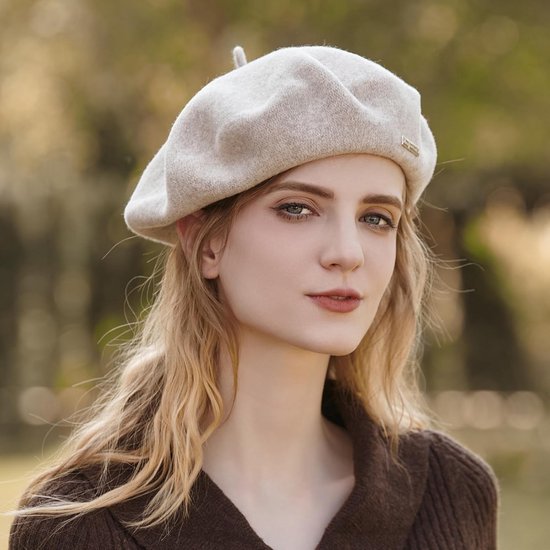 Baretten Warme Wollen Baretten voor Dames - Klassieke Franse Stijl Muts | bol