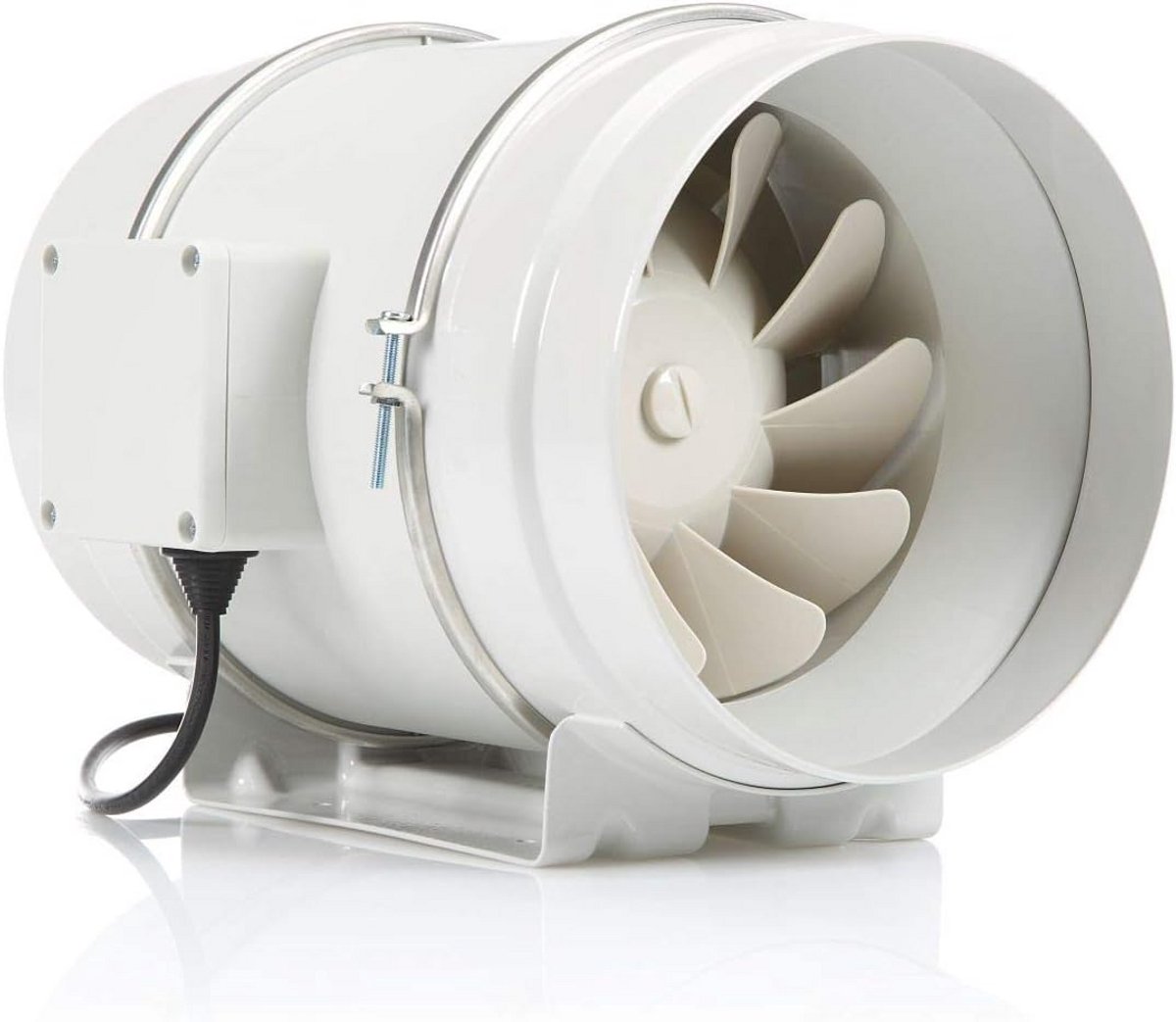 Inline Afzuigventilator 200 mm Kanaalventilator met Laag Energieverbruik