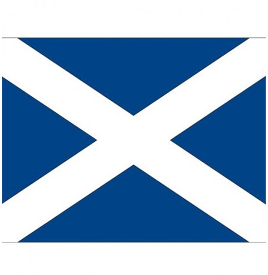 Sticker vlag van Monaco (8x5cm