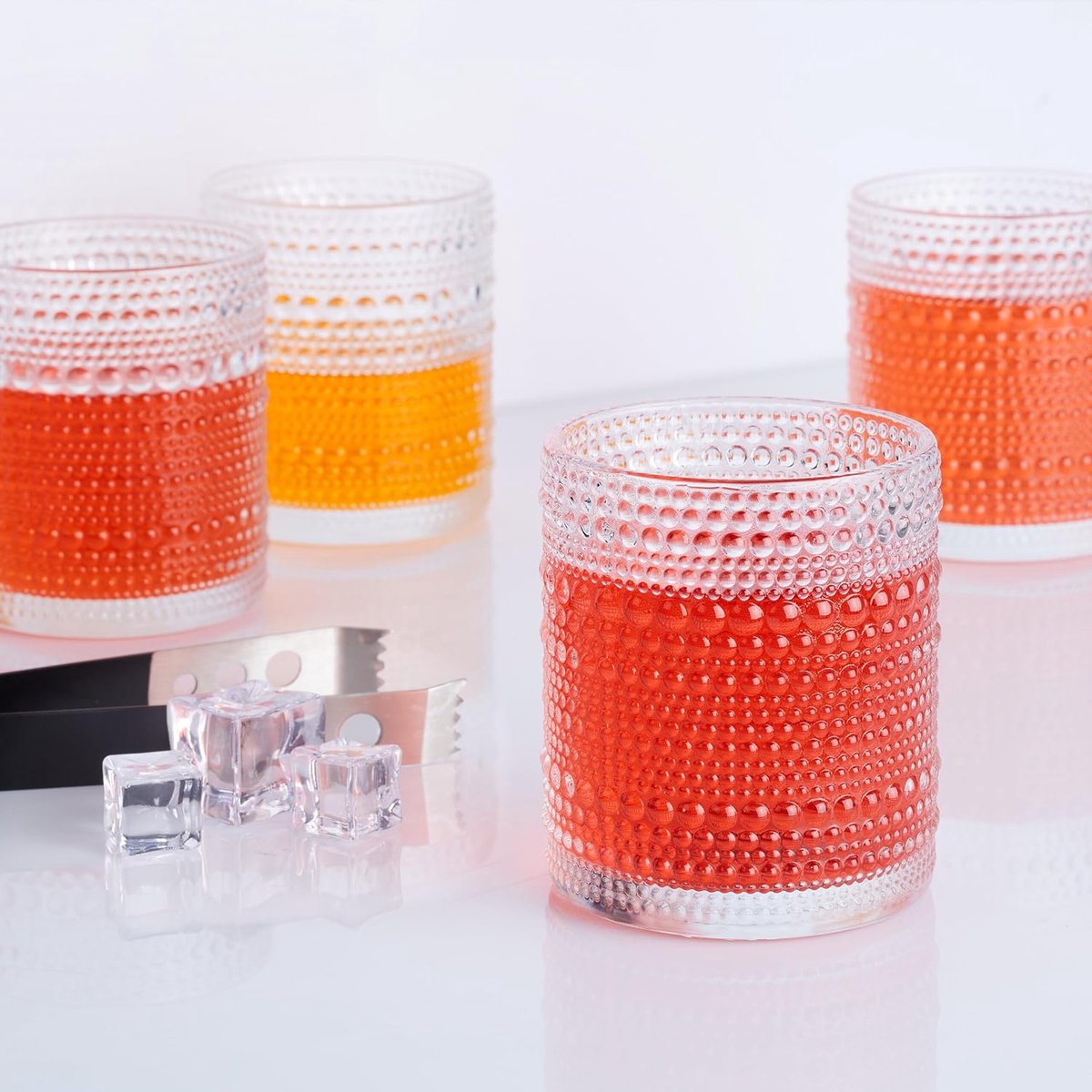 Candala Drinkglazen set - Transparant - set van 4 voor dagelijks