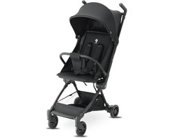 Qplay Mega Pro Buggy - Inklapbaar - Lichtgewicht Reisbuggy - Zwart