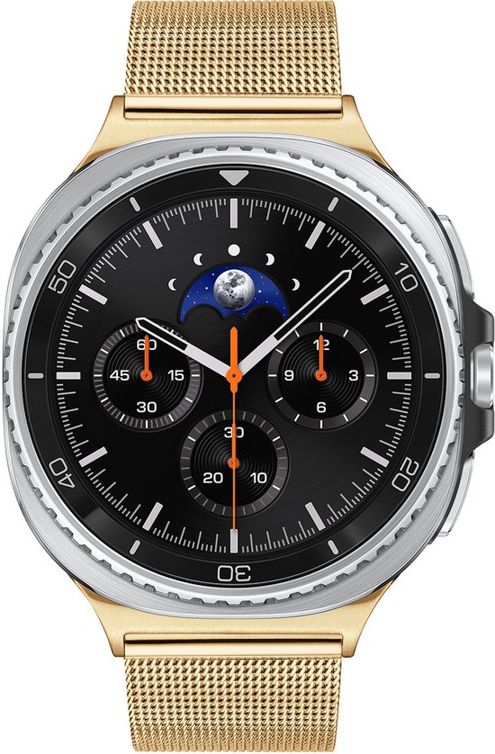 Samsung Special Edition Galaxy Watch 8 CLASSIC LTE Zwart/Goudkl Mesh 46mm