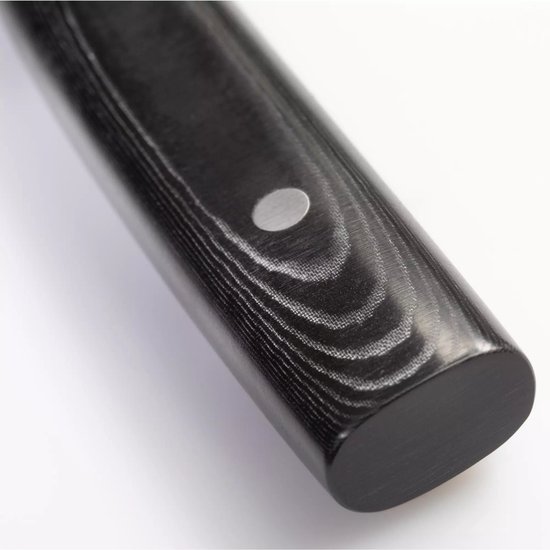 Couteau de chef japonais Yaxell Zen Santoku 12,5 cm 37 couches acier damas inoxydable