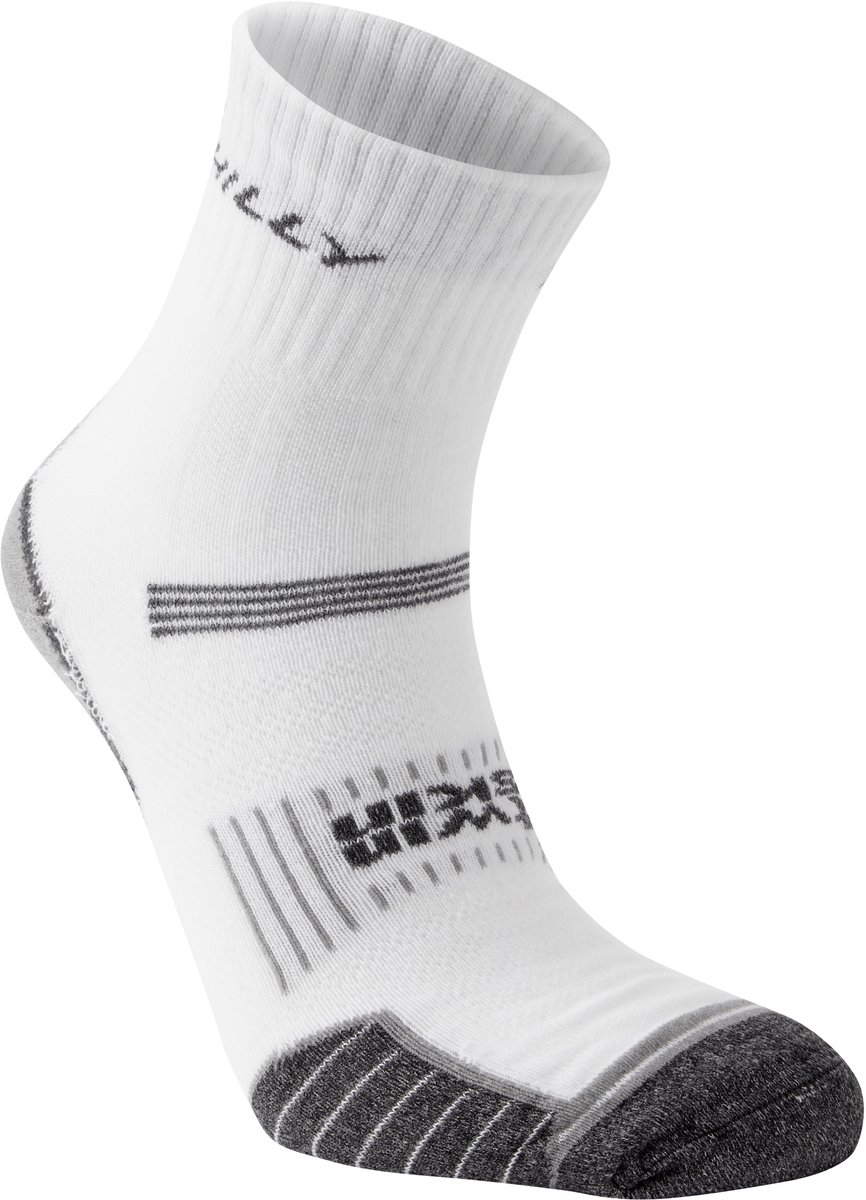 Hilly Katoen Hardloopsokken - Wit/grijs - XL