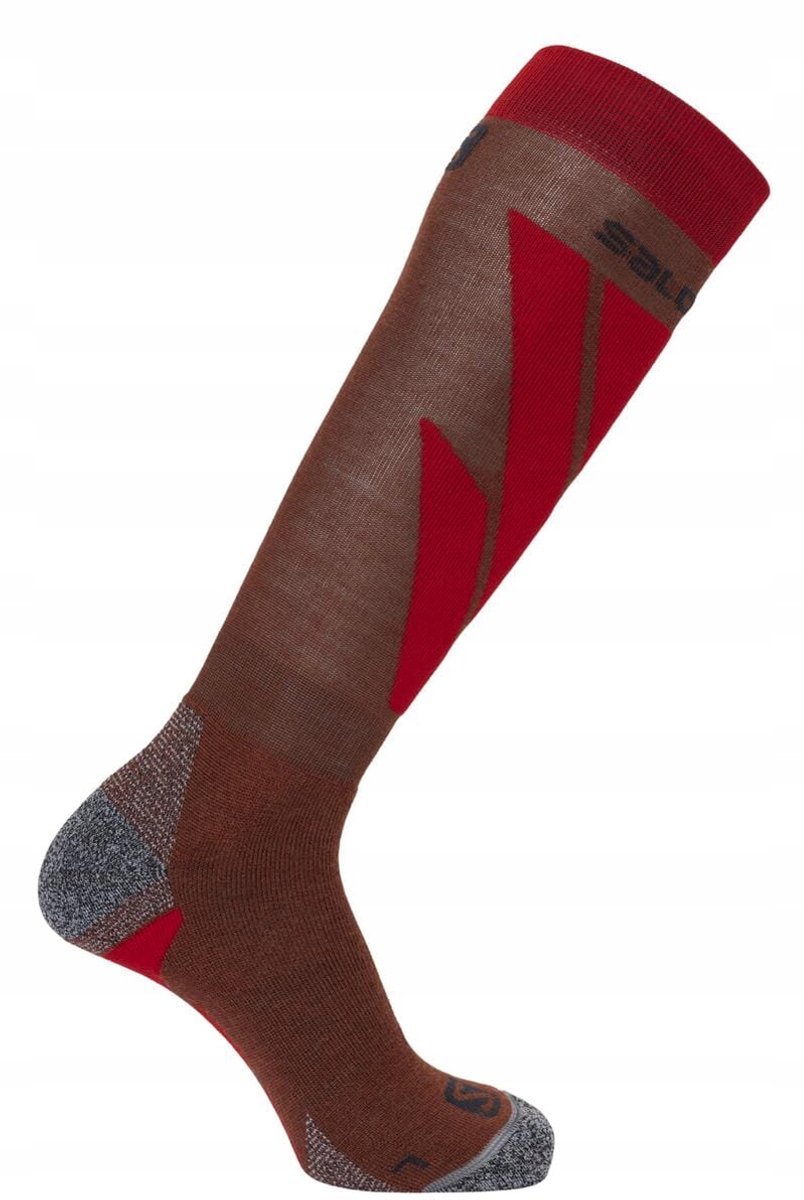 Salomon S/ACCESS Ski Sokken Warm & Comfortabel Rood