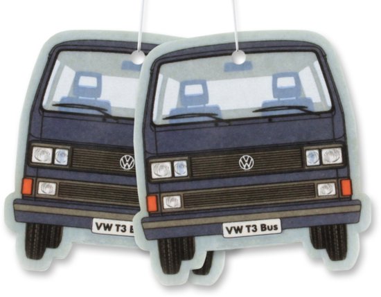 BRISA VW Collection Porteclés Anneau Volkswagen Combi T5 Avec Décapsuleur - Design Face Du Combi Bleu