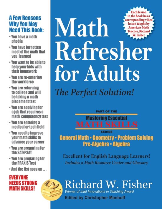 Mastering Essential Math Skills - Math Refresher for Adults - cover