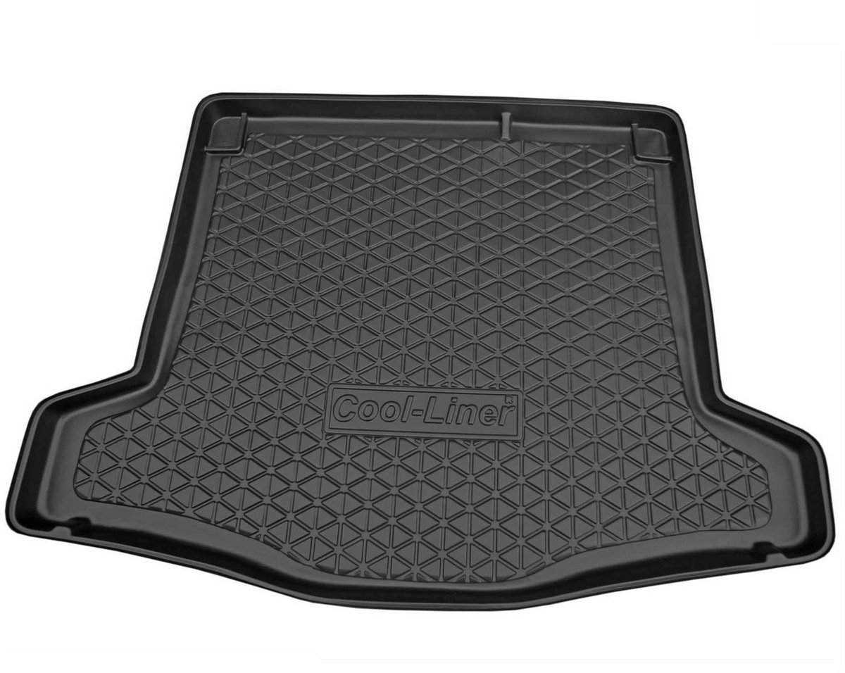 Kofferbakmat geschikt voor Ford Focus II 2004-2010 4-deurs sedan Cool Liner anti-slip PE/TPE rubber