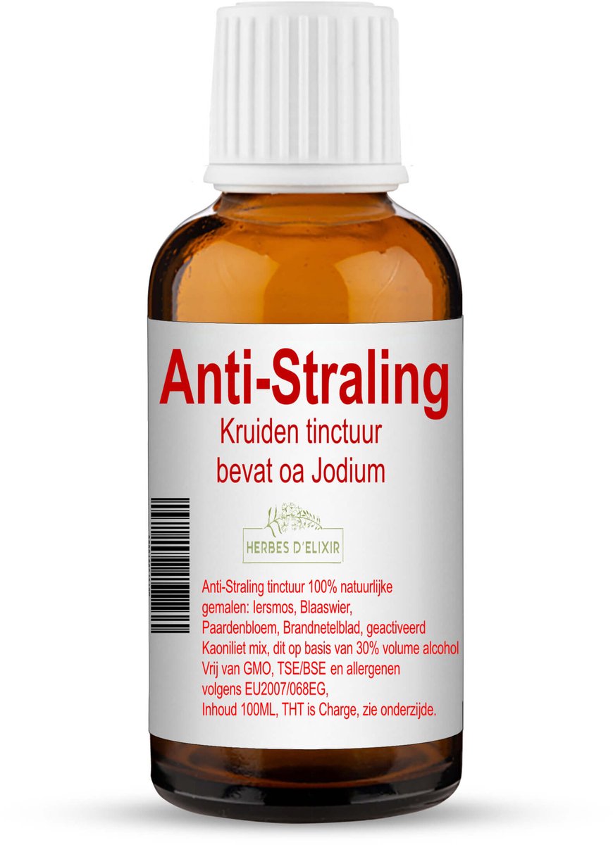 Herbes D'elixir Anti-straling Tinctuur – 100 ml – 1 Stuk - Ondersteunt de weerstand