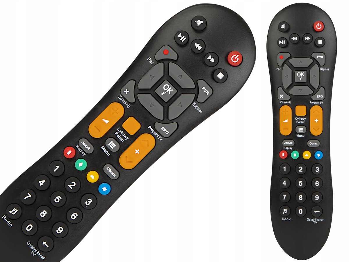 Universele Afstandsbediening voor Cyfrowy Polsat HD7000, HD6000, HD5500S