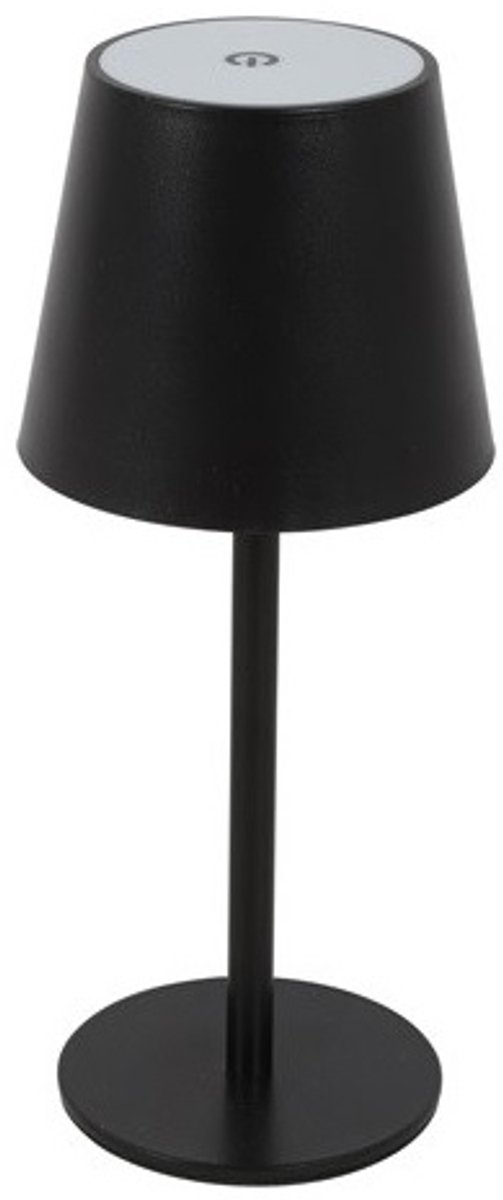 Coutryfield - tafellamp - LED - touch - zwart