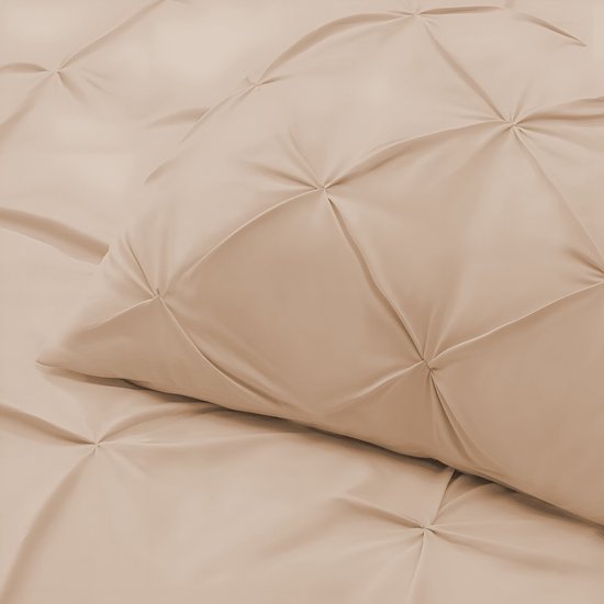Beau Maison Dekbedovertrek Augustine Zand 140x200/220 cm + 1 kussensloop van Beau Maison — afbeelding 3