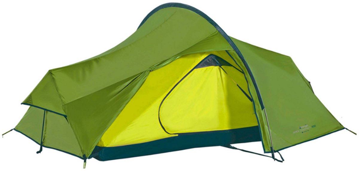 Vango Apex 3 - Tent voor 3 Personen - 3 Seizoenen - Duurzaam 70D Protex® Eco Stof - PowerLite Frame - Eenvoudige Opzet - Lichtgewicht 2500g