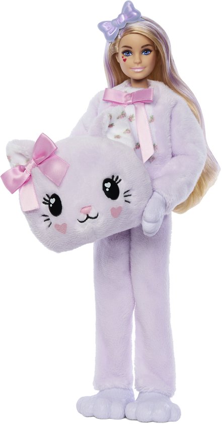 Barbie Cutie Reveal Care Bears pop paars