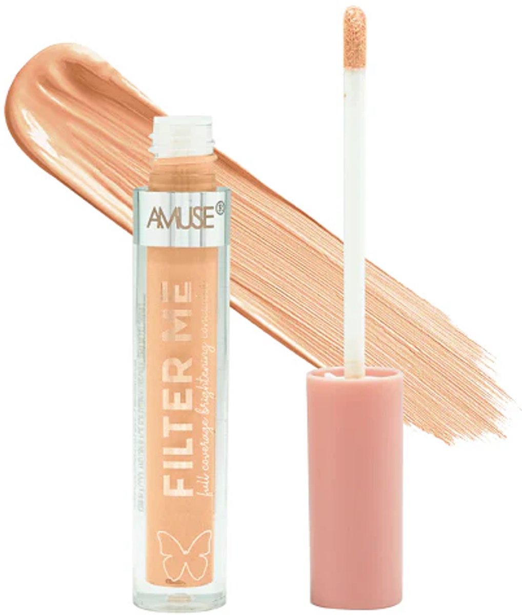 Amuse - Filter Me - 06 Tan - Full Coverage Brightening Concealer - 4 ml
