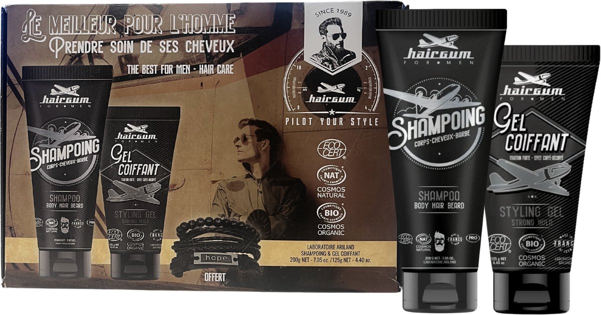 HairGum - The best for men - Hair Care - Gift set