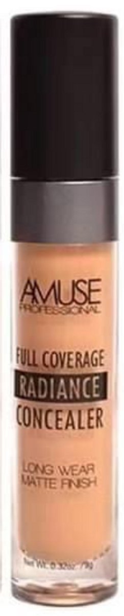 Amuse - Full Coverage - 07 Tan - Radiance - Concealer - Matte Finish - 9 g