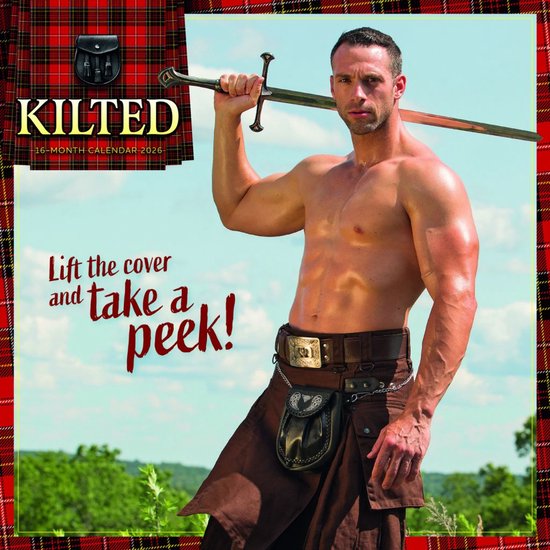 Mannen met Kilt Kalender 2026