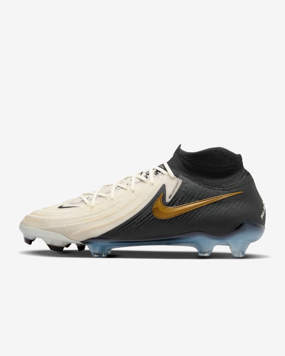 Nike Phantom Luna 2 Elite FG - Voetbalschoen - Zwart / Wit - Maat 40,5 - Doos Zonder Deksel