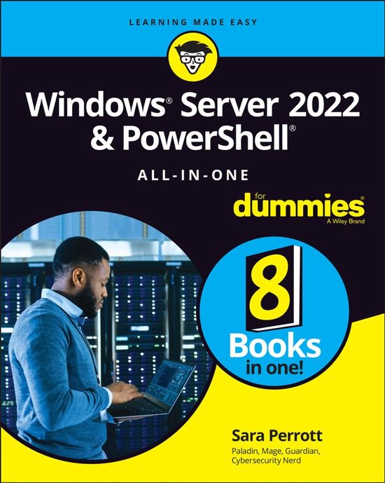 Windows Server 2022 & PowerShell All-in-One For Dummies - cover