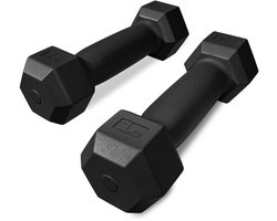 Trex Sport TX-001CD – Dumbells – Composiet Coating – Halters voor Fitness – Voor Thuisgym & Kracht – 2 x 1 kg – Totaal 2 kg