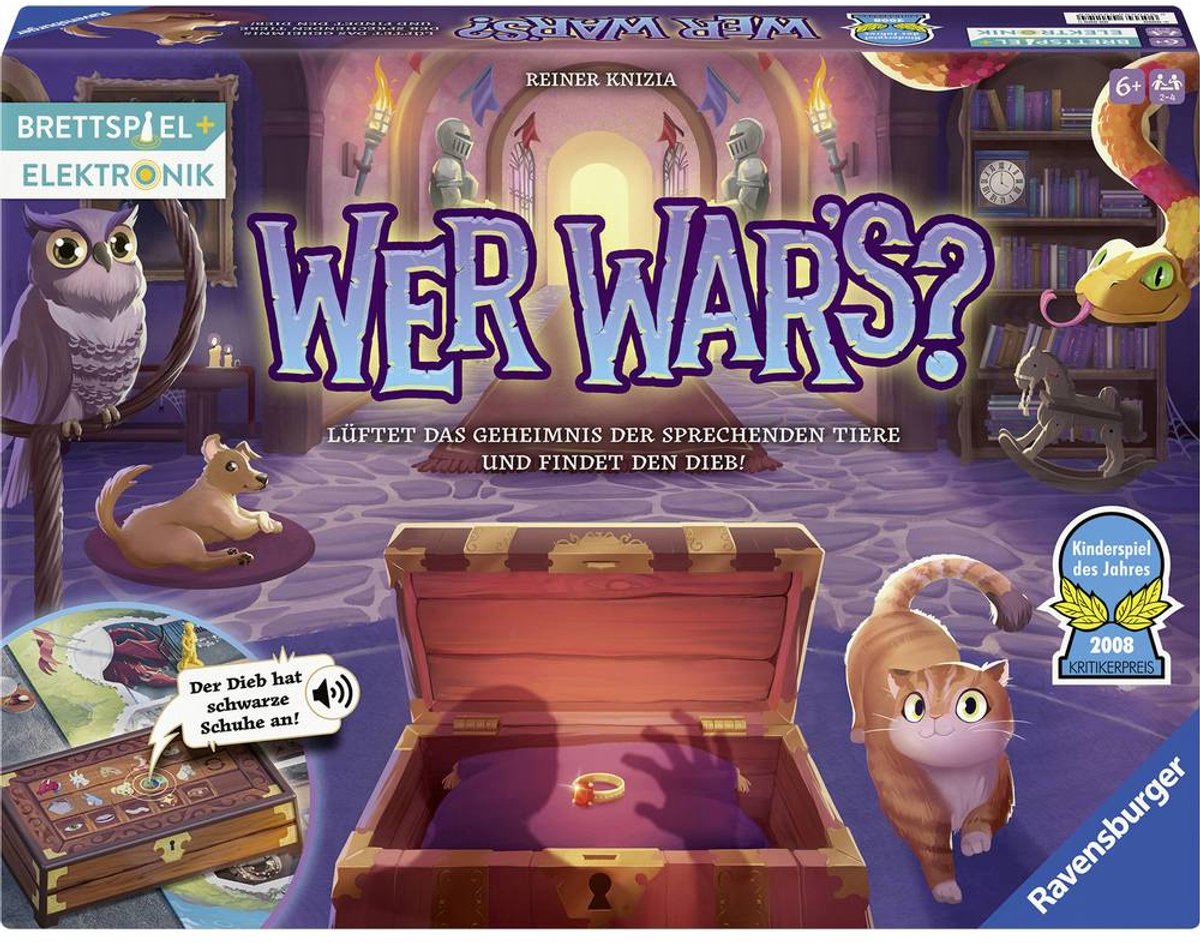 Ravensburger 23494 Wer war's? - Kinderspiel