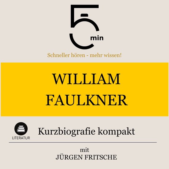 William Faulkner: Kurzbiografie kompakt - cover