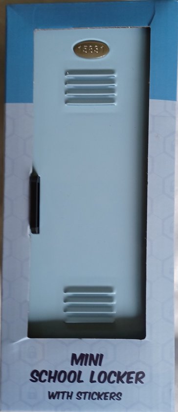 #Mini School Kluis (Blauw)