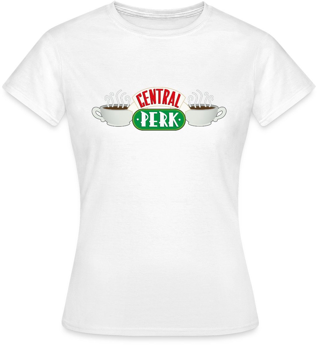 Friends Central Perk Logo T-Shirt Dames