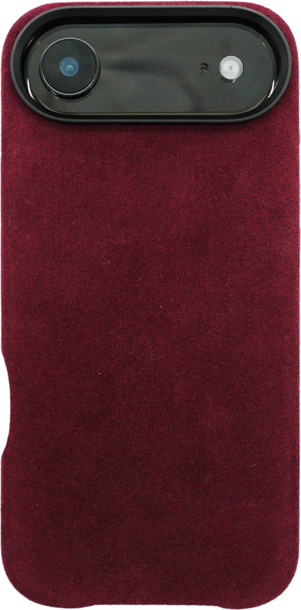 iPhone 17 Air - Alcantara Case | Ruby Red