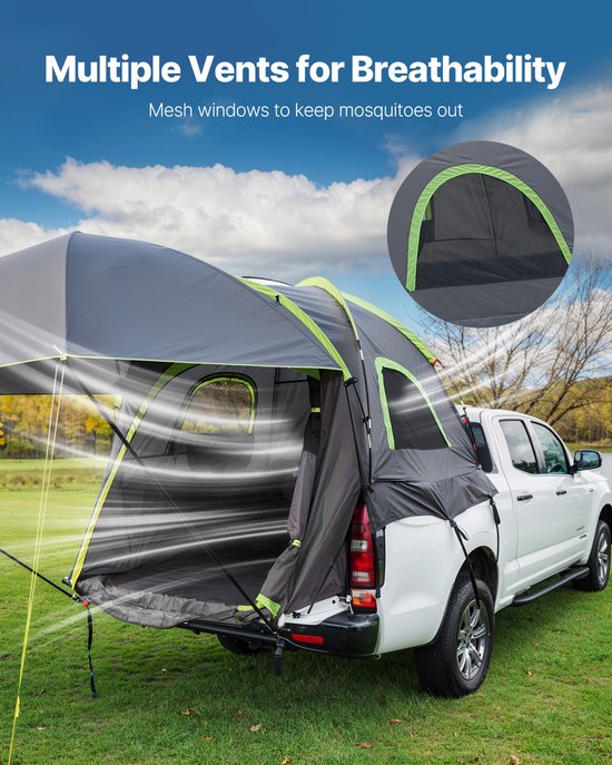 VEVOR Auto Tent Kofferbak Kampeertent Luifel Zonwering Vrachtwagen 162cm van Vevor — afbeelding 3