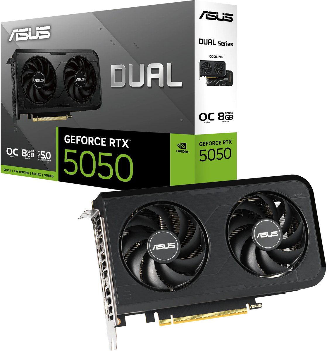 ASUS GeForce RTX 5050 DUAL OC 8GB grafische kaart