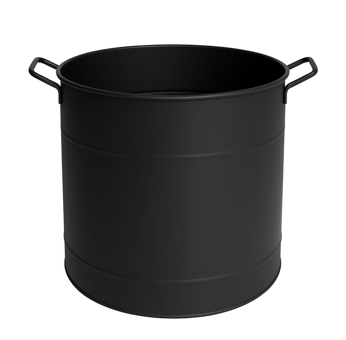 Guillouard Pellet- of Houtblokemmer – 37 Liter – Staal – Zwart