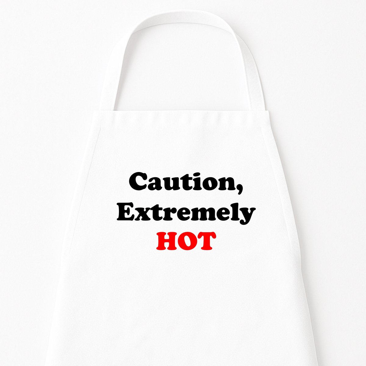 Keukenschort "Extremely Hot" | Humor voor in de Keuken (of BBQ) | Kerst & Sinterklaas