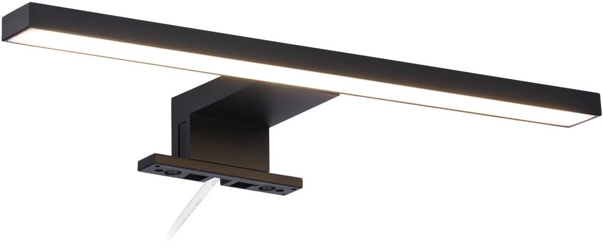 Arcqua opbouw LED kast of spiegelverlichting mat zwart