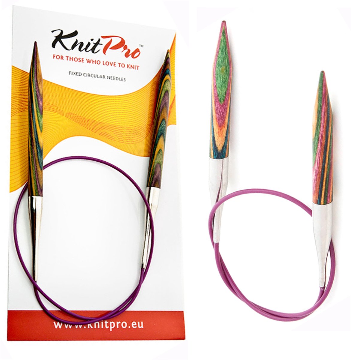 KnitPro Symfonie houten rondbreinaalden 2,75 mm x 40 cm
