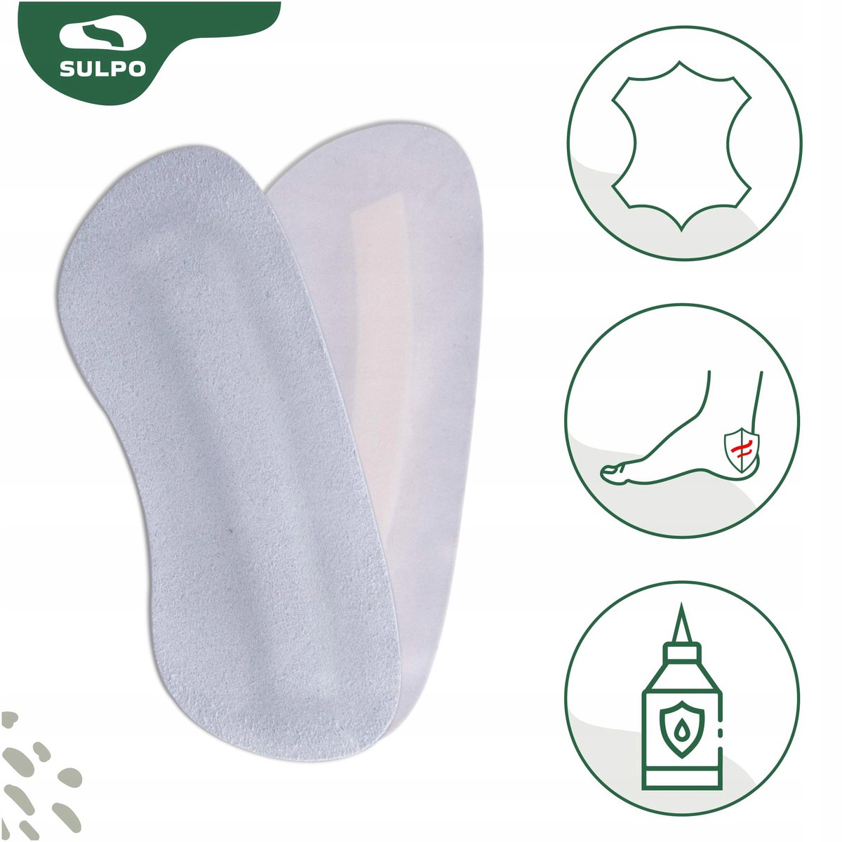 Sulpo Leren Hielbeschermers - Comfort & Reparatie
