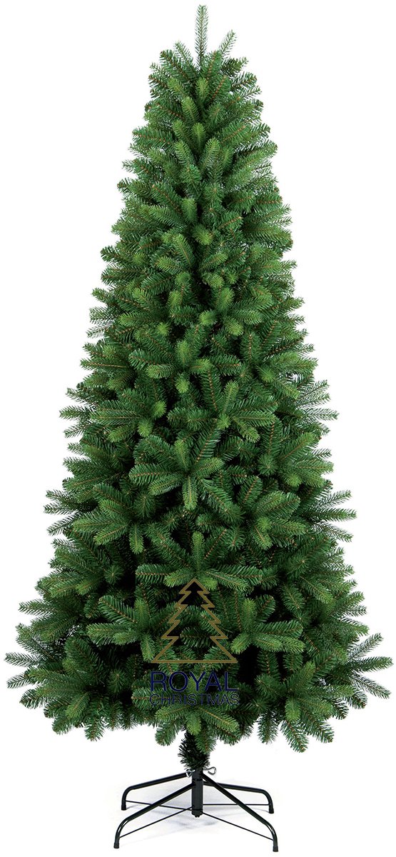 Royal Christmas - Smalle Kunstkerstboom - Alaska Slank - 240 cm - PE/PVC - 1383 Takken